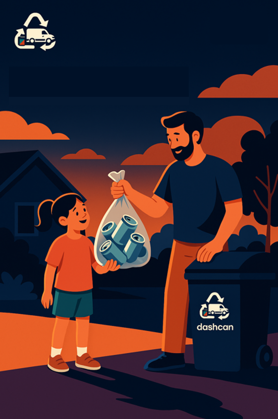 Recycling illustration